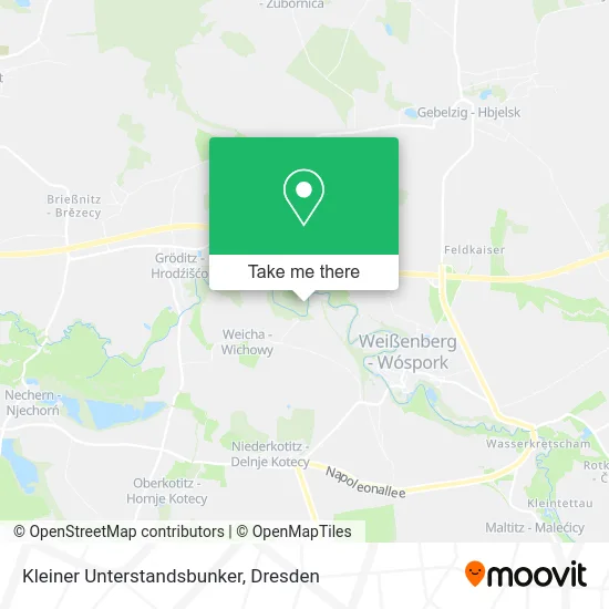 Карта Kleiner Unterstandsbunker