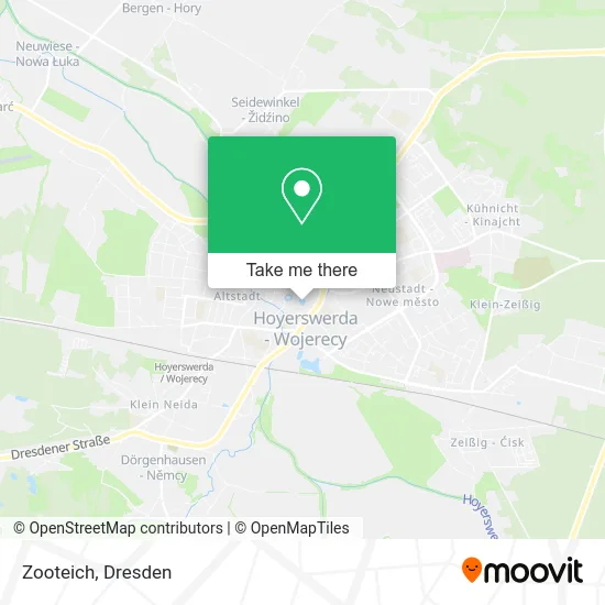 Карта Zooteich