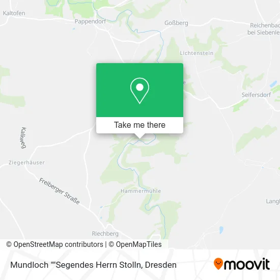 Карта Mundloch ""Segendes Herrn Stolln