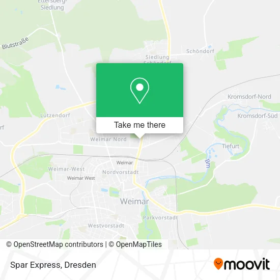 Карта Spar Express