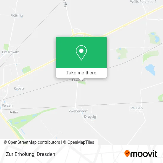 Карта Zur Erholung