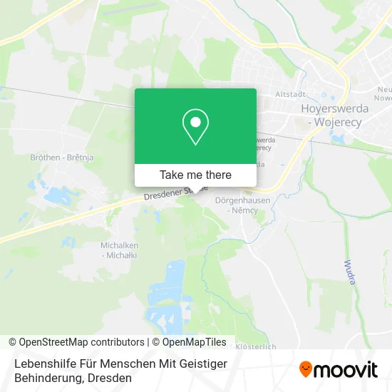 Карта Lebenshilfe Für Menschen Mit Geistiger Behinderung