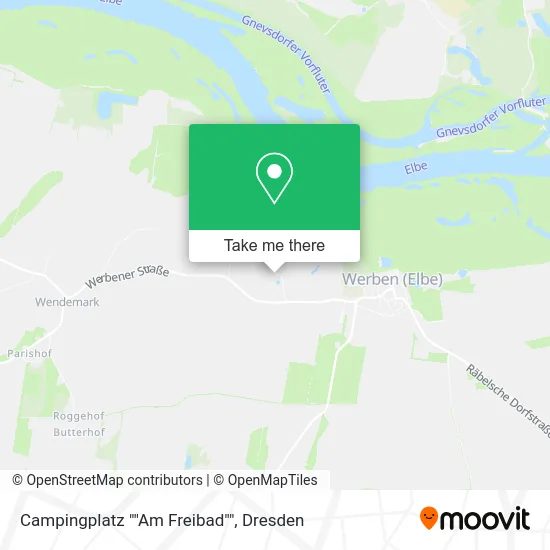 Карта Campingplatz ""Am Freibad""