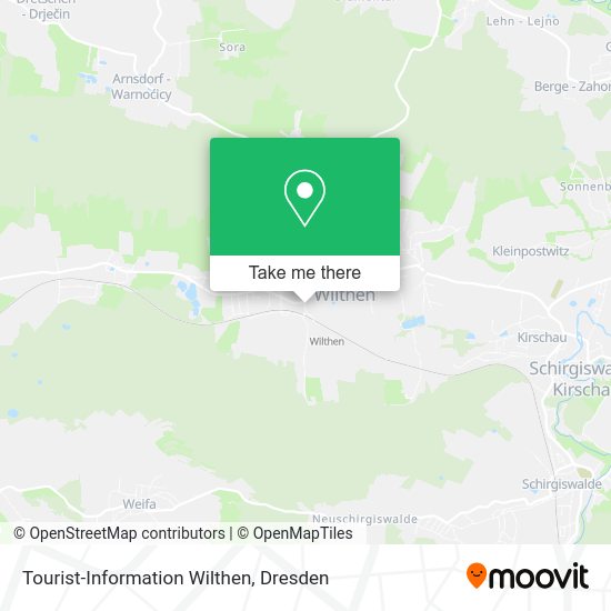 Карта Tourist-Information Wilthen