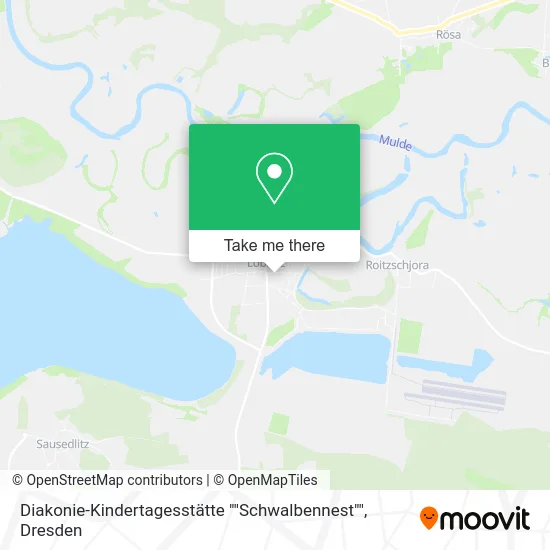 Карта Diakonie-Kindertagesstätte ""Schwalbennest""