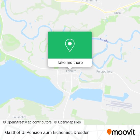 Карта Gasthof U. Pension Zum Eichenast