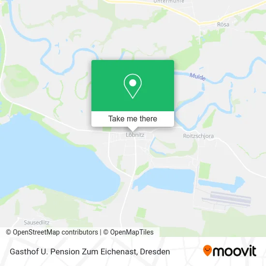 Карта Gasthof U. Pension Zum Eichenast