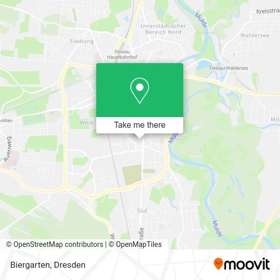 Карта Biergarten