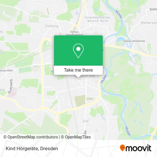 Карта Kind Hörgeräte