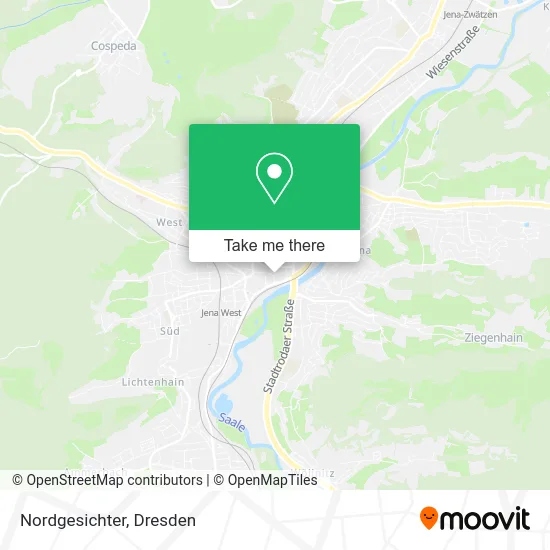 Карта Nordgesichter