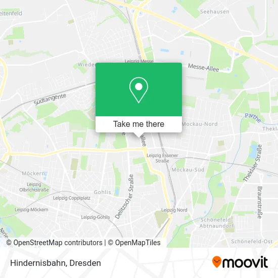 Карта Hindernisbahn