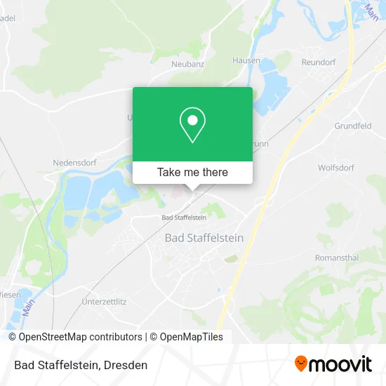 Карта Bad Staffelstein