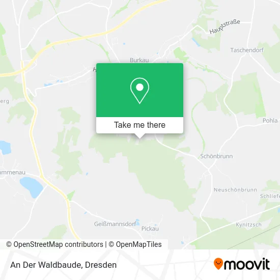 Карта An Der Waldbaude