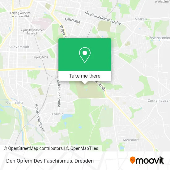 Карта Den Opfern Des Faschismus