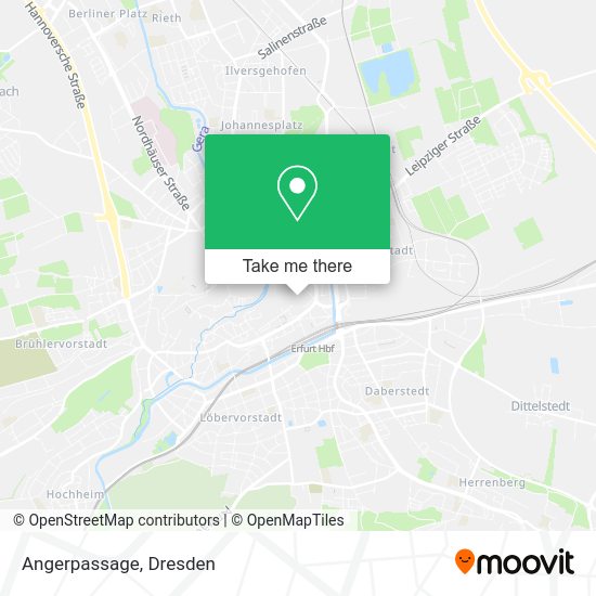 Карта Angerpassage