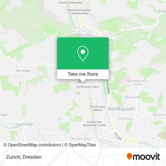Карта Zurich