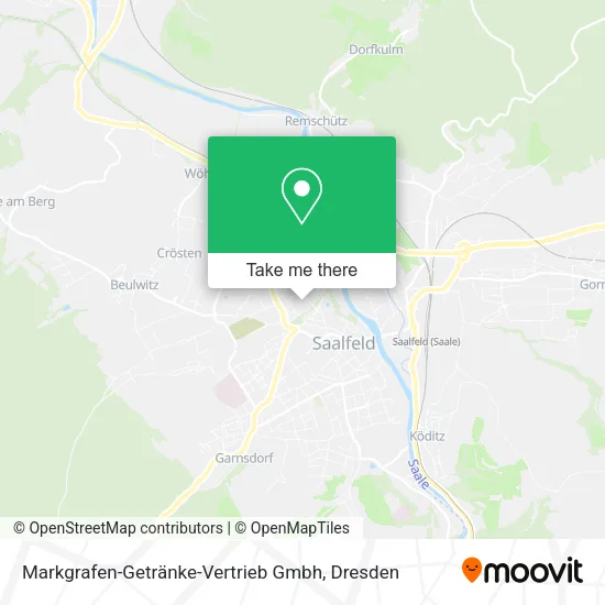 Карта Markgrafen-Getränke-Vertrieb Gmbh