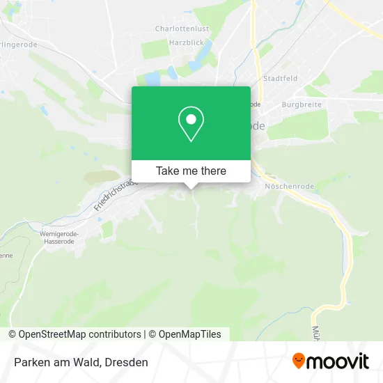 Карта Parken am Wald