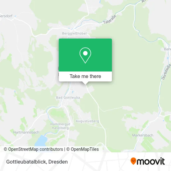 Карта Gottleubatalblick