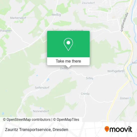 Карта Zauritz Transportservice