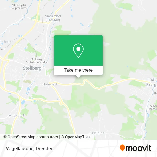 Карта Vogelkirsche