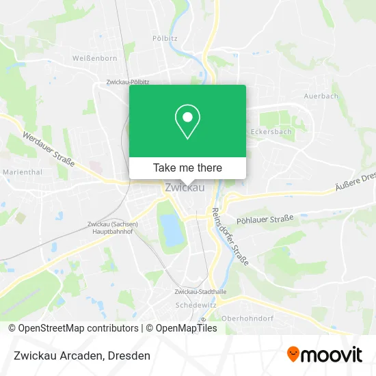 Карта Zwickau Arcaden