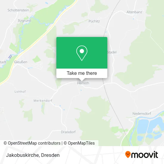 Карта Jakobuskirche