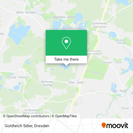 Карта Goldteich Sdier
