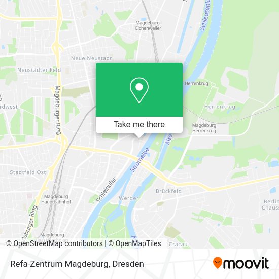 Карта Refa-Zentrum Magdeburg