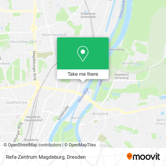 Карта Refa-Zentrum Magdeburg