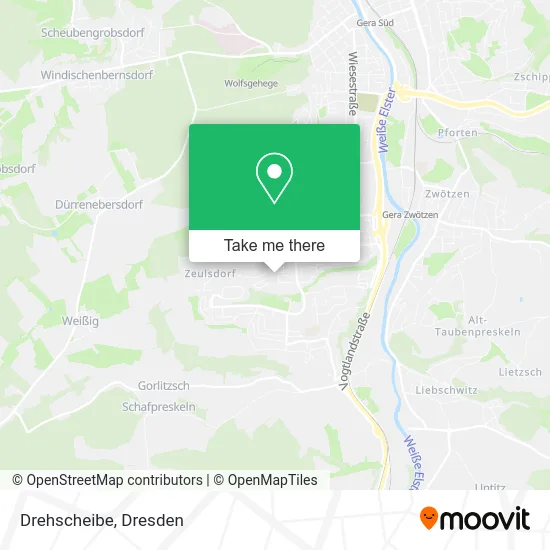 Карта Drehscheibe