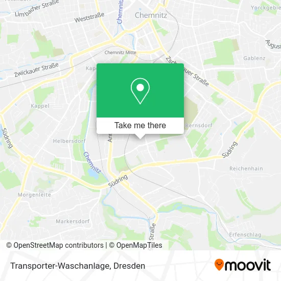 Карта Transporter-Waschanlage