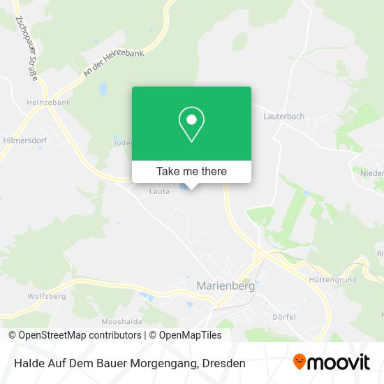 Карта Halde Auf Dem Bauer Morgengang
