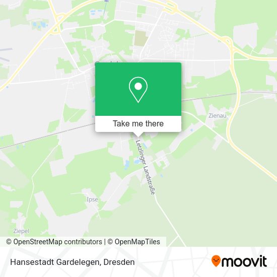 Карта Hansestadt Gardelegen