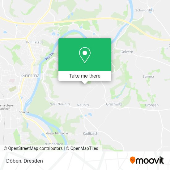 Карта Döben
