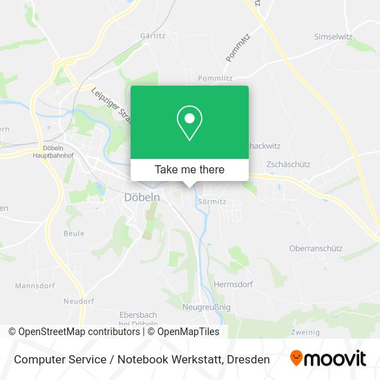 Computer Service / Notebook Werkstatt map