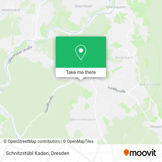 Карта Schnitzstübl Kaden