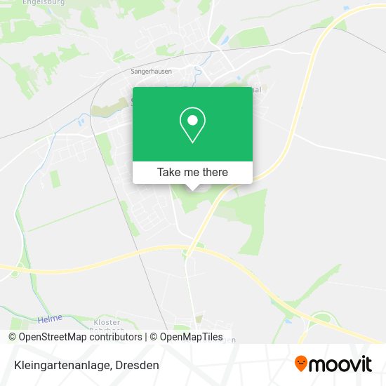 Карта Kleingartenanlage