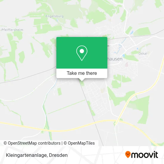 Карта Kleingartenanlage