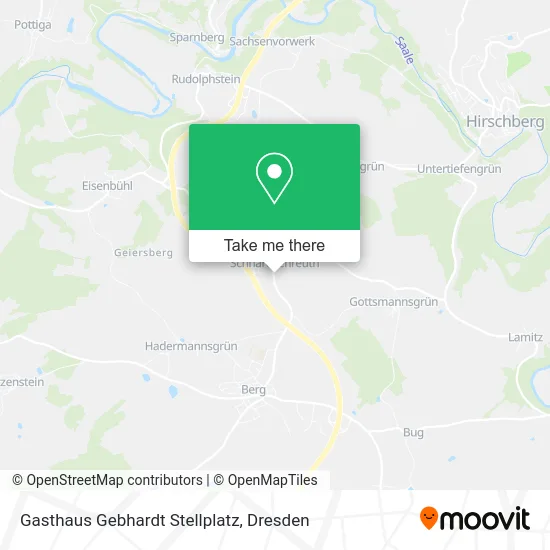 Карта Gasthaus Gebhardt Stellplatz