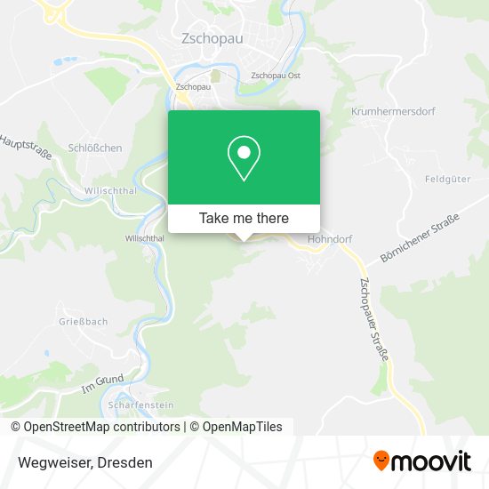 Карта Wegweiser