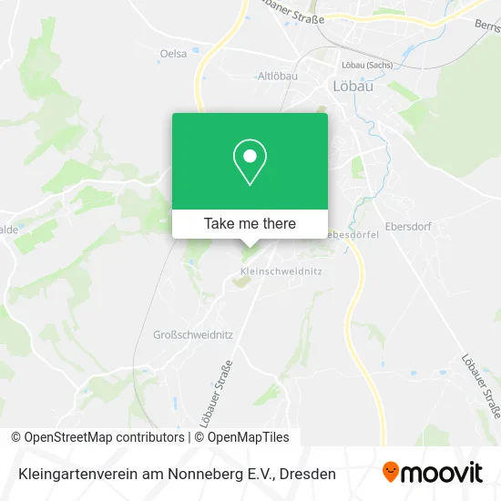 Карта Kleingartenverein am Nonneberg E.V.