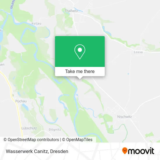Карта Wasserwerk Canitz