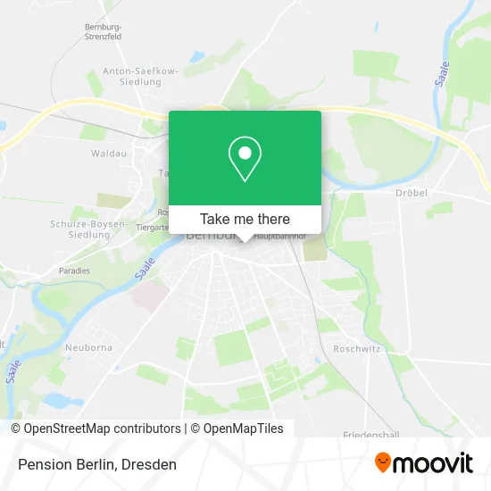 Карта Pension Berlin