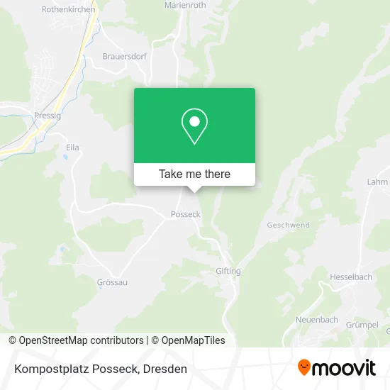 Карта Kompostplatz Posseck