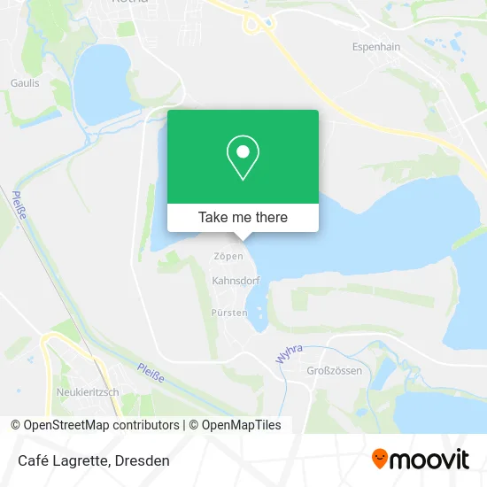 Карта Café Lagrette