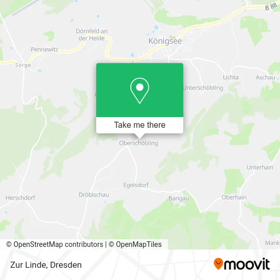 Карта Zur Linde