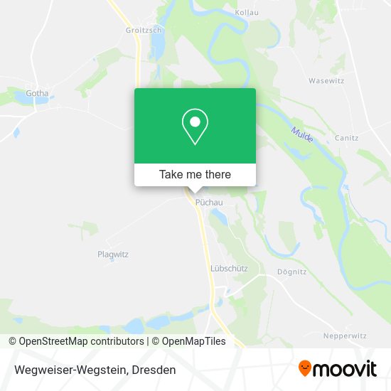 Карта Wegweiser-Wegstein