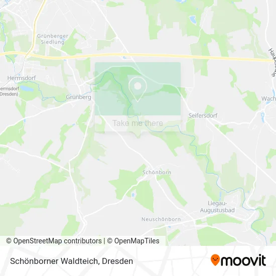 Карта Schönborner Waldteich