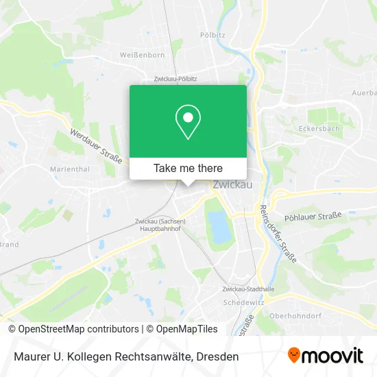 Карта Maurer U. Kollegen Rechtsanwälte